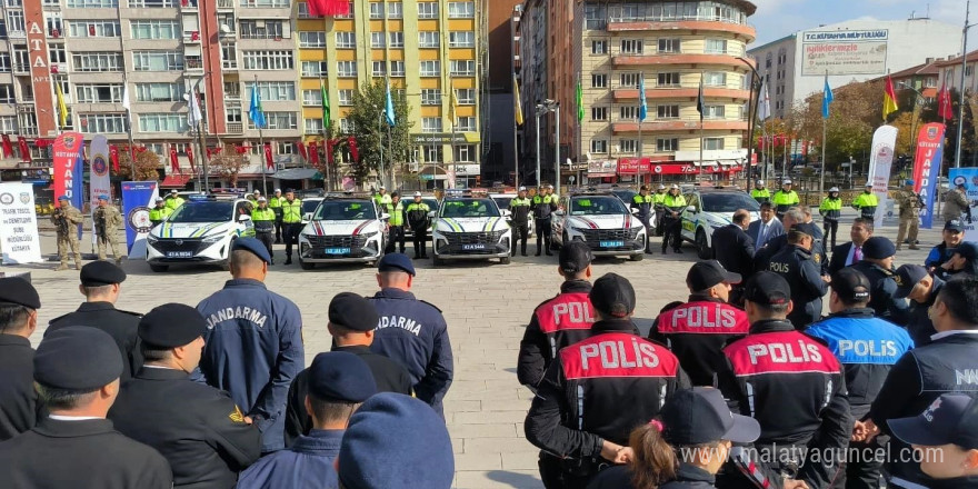 Kütahya’da polis ve jandarmaya araç takviyesi