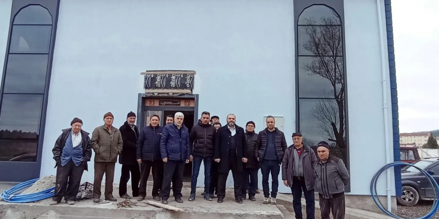 Kütahya’da Safa Merve Camii inşaatı sürüyor