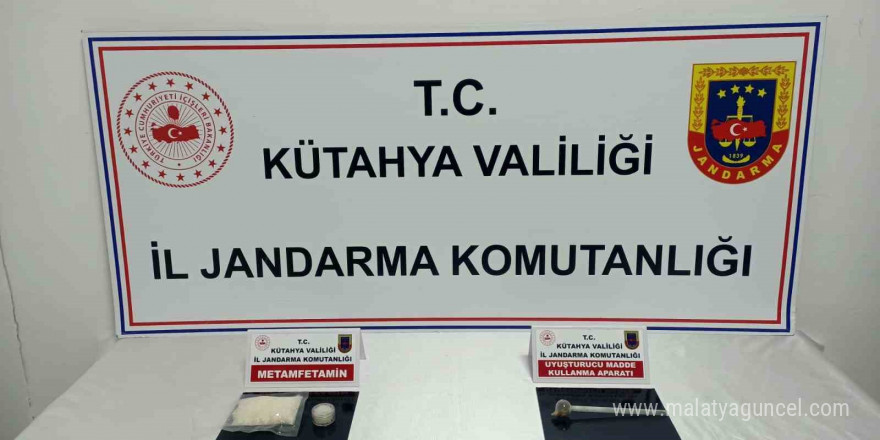 Kütahya’da uyuşturucu operasyonu: 65 gram metamfetamin ele geçirildi