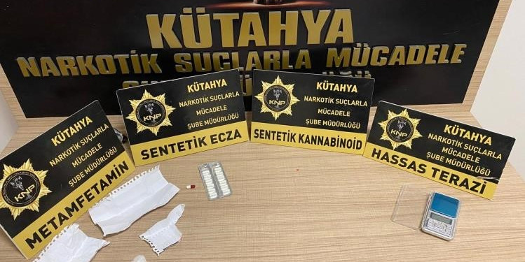 Kütahya’da uyuşturucu ticareti yapan şüpheli tutuklandı