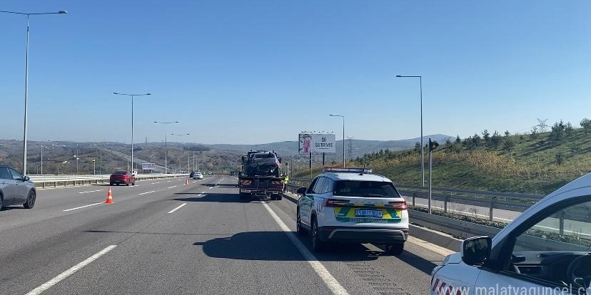 Kuzey Marmara Otoyolu’nda otomobiller çarpıştı: 5 yaralı