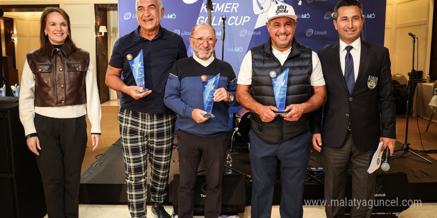 Limak Kemer Golf Cup 2024’te ödüller sahiplerini buldu