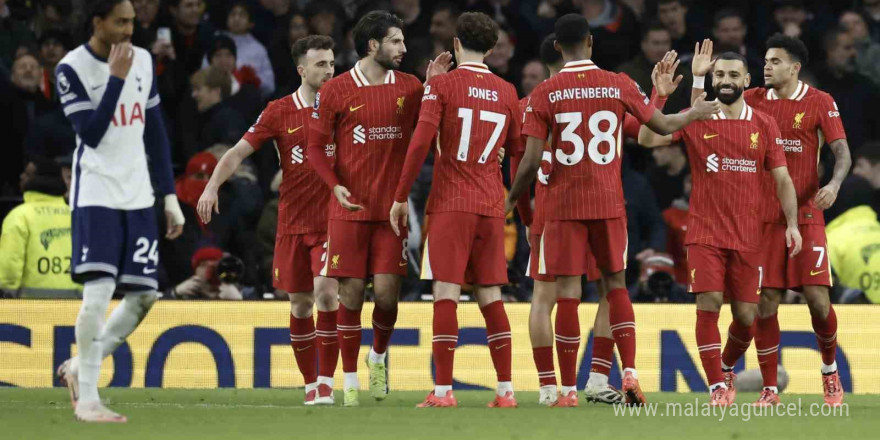 Liverpool, Tottenham engelini 6 golle aştı