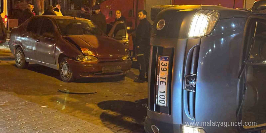 Lüleburgaz’da trafik kazası: 1 yaralı