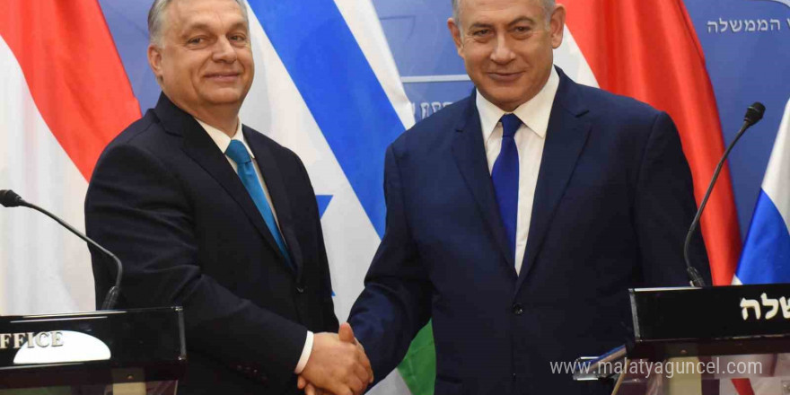 Macaristan Başbakanı Orban’dan Netanyahu’ya destek