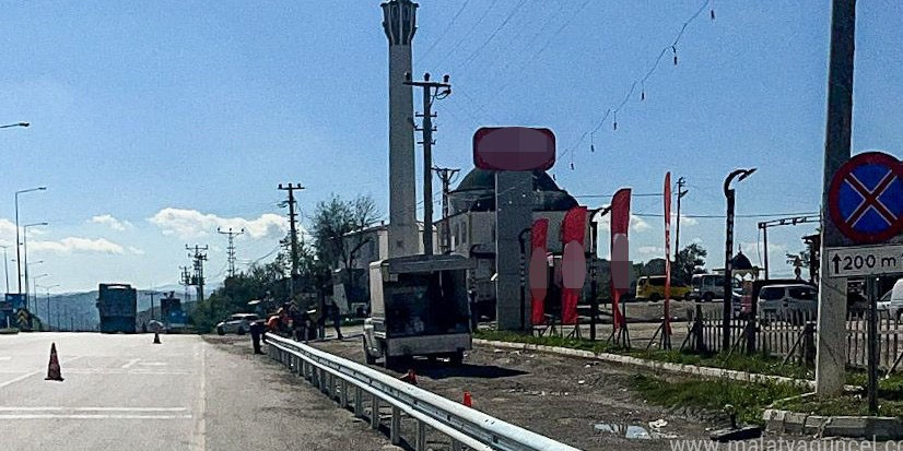 Mahmutlu Kavşağı’nda kazalara karşı tedbir