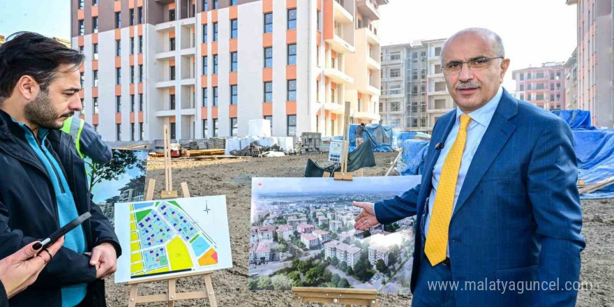 Malatya’da 79 bin konut yıl sonunda hak sahiplerine teslim edilecek