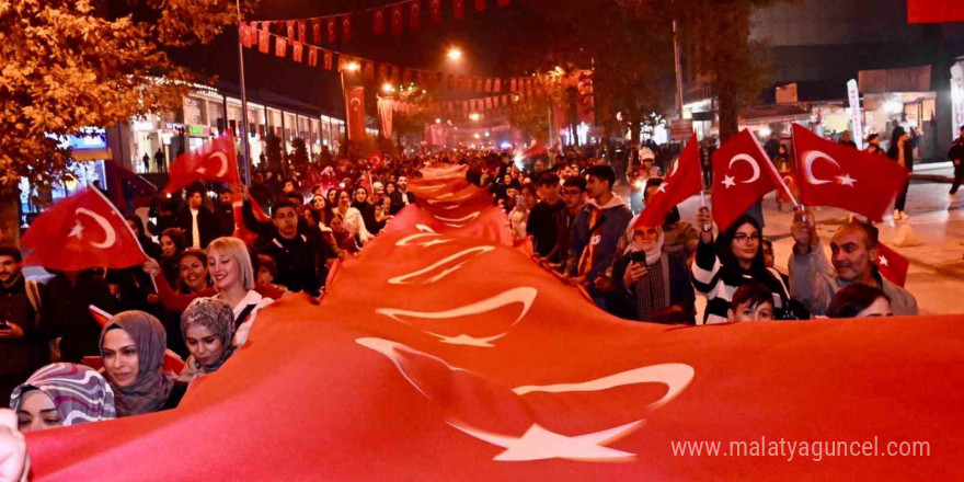 Malatya’da Cumhuriyet coşkusu