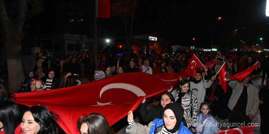 Malatya’da Cumhuriyet coşkusu