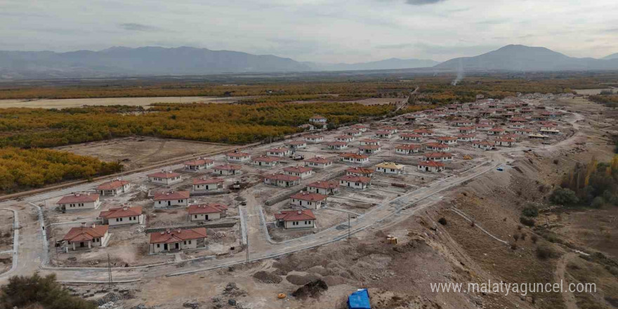 Malatya’da deprem konutları hızla tamamlanıyor