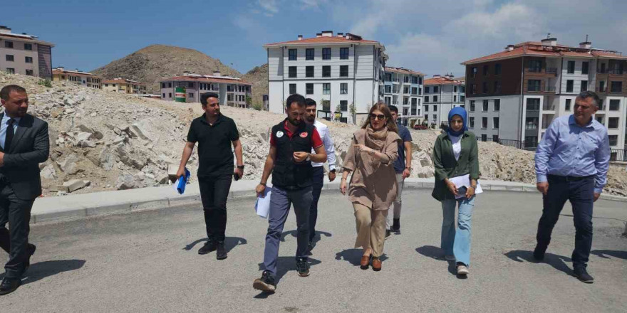 Malatya’da deprem konutları teslime hazırlanıyor