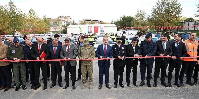 Malatya’da Emniyet ve Jandarmaya araç takviyesi