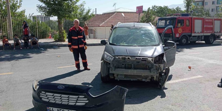 Malatya’da iki ayrı kaza: 3 yaralı