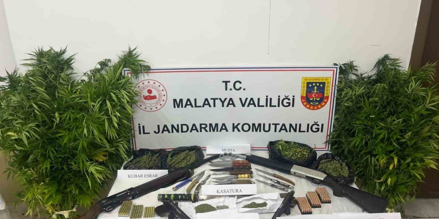 Malatya’da jandarmadan zehir tacirlerine büyük darbe