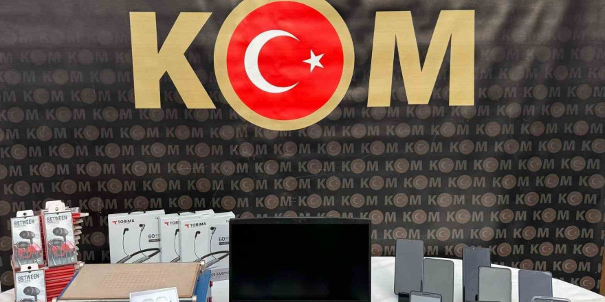 Malatya’da kaçak elektronik ve tütün operasyonu