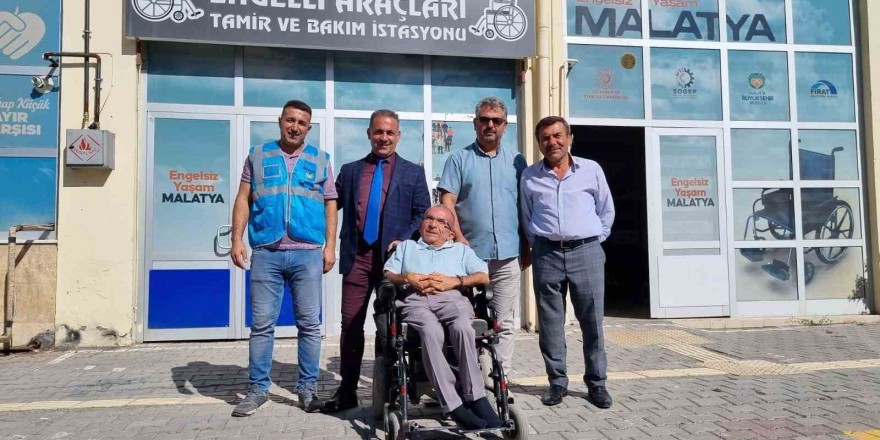 Malatya’da ödüllü engelli araç tamir atölyesi hizmetlerini sürdürüyor