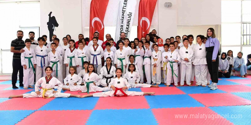 Malatya’da Taekwondo 3. Dönem Kuşak Sınavı gerçekleşti