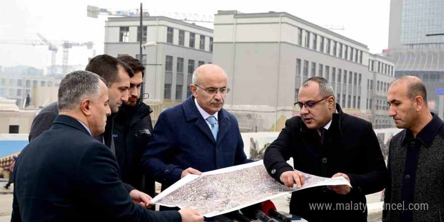 Malatya’da temel kazılarında çıkan yer altı suları tarımda kullanılacak