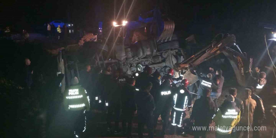 Malatya’da tırın altında kalan 1 polis şehit oldu