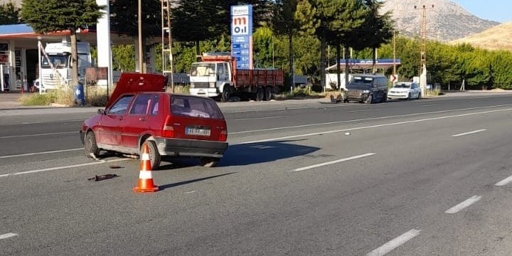 Malatya’da trafik kazası: 1 yaralı