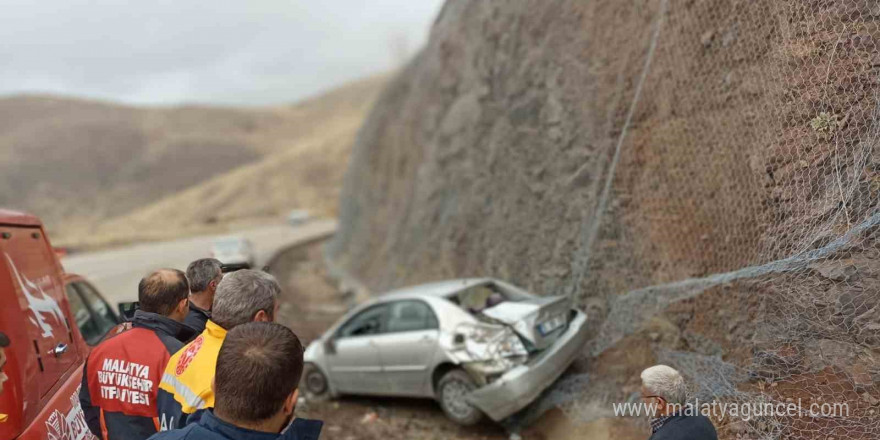 Malatya’da trafik kazası: 1 yaralı