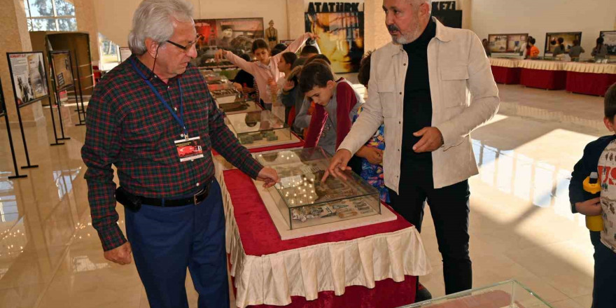 Manavgat’ta gezici Çanakkale müzesine yoğun ilgi