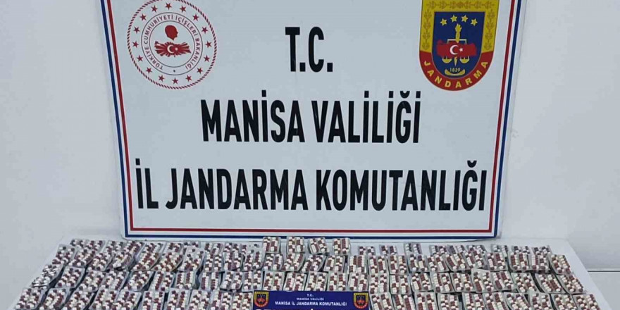 Manisa jandarmasından uyuşturucu operasyonu