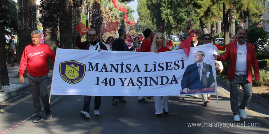 Manisa Lisesi’nden 140’ıncı yıla görkemli kutlama