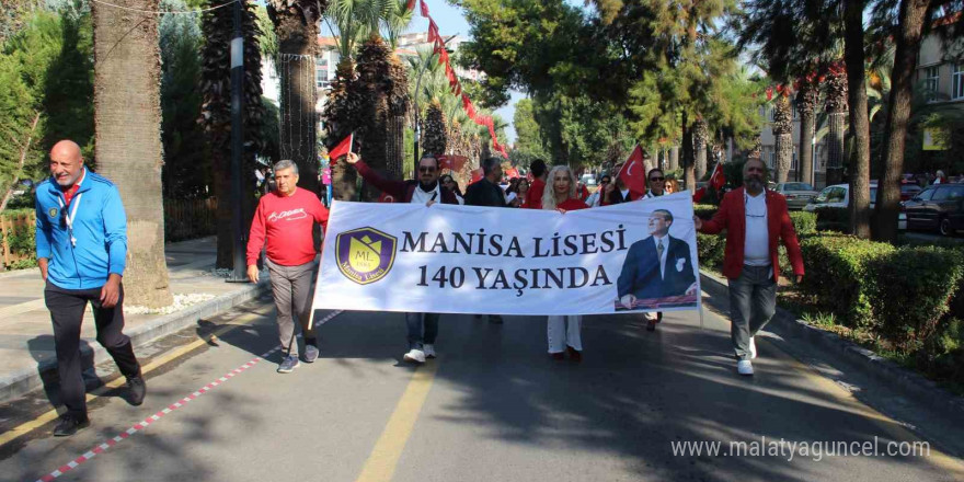 Manisa Lisesi’nden 140’ıncı yıla görkemli kutlama