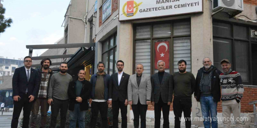 Manisa TSO Başkanı Yılmaz’dan Gazeteciler Cemiyetine ziyaret