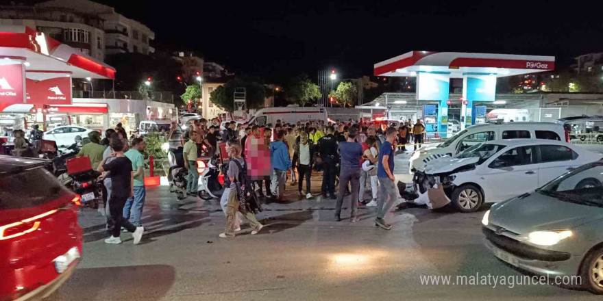 Manisa’da otomobilin çarptığı motosiklet sürücüsü hayatını kaybetti