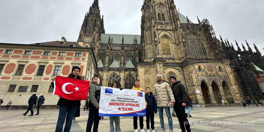 Manisa’nın köy okulundan Prag’a uzanan Erasmus projesi