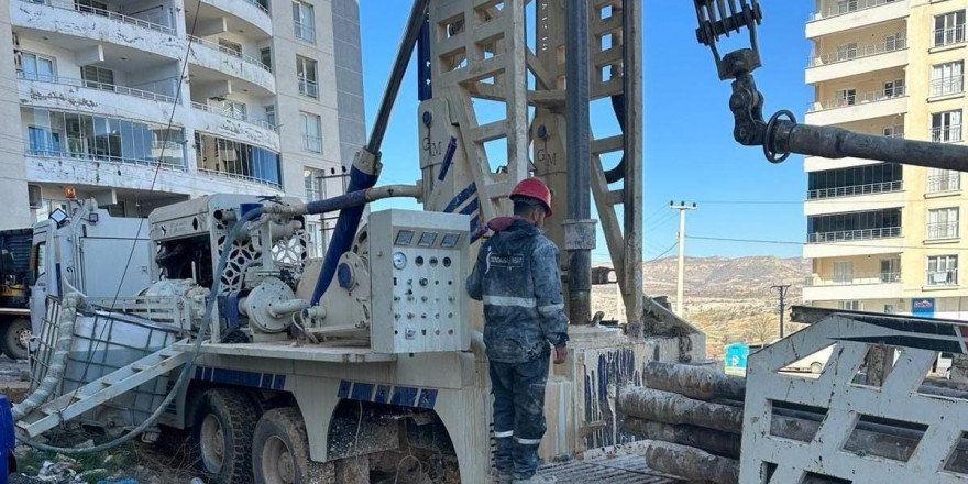 Mardin’de içme suyu çalışmaları devam ediyor