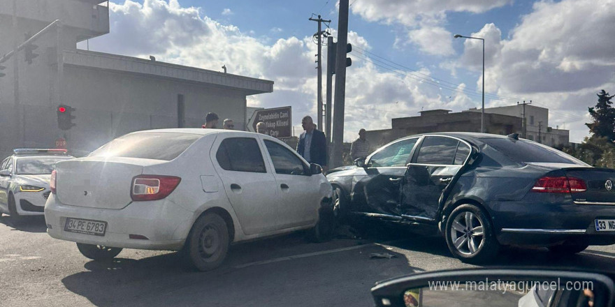 Mardin’de maddi hasarlı kaza