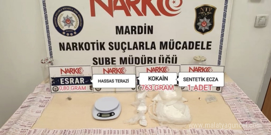 Mardin’de uyuşturucu operasyonunda 2 kişi tutuklandı