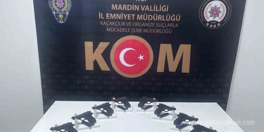 Mardin’de uyuşturucu ve silah kaçakçılığı operasyonu: 2 kişi tutuklandı