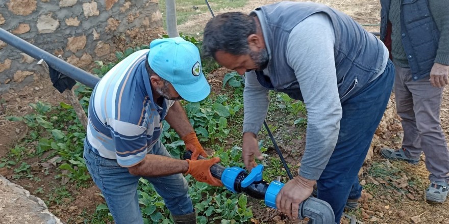 Mardin’in bir mahallesinde daha su sorunu çözüldü