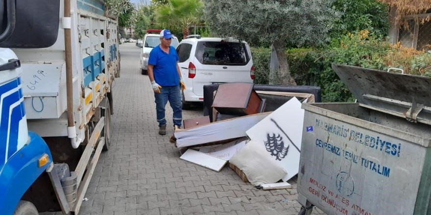 Marmaris Belediyesi’nden moloz uyarısı