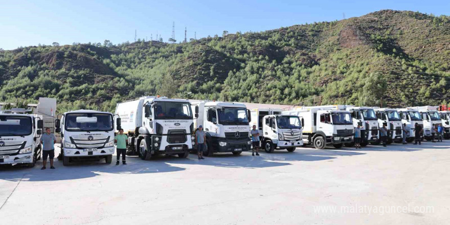 Marmaris’in temizlik filosu güçlendi