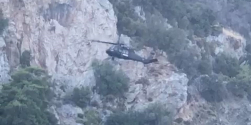 Marmaris’te kayıp kadının cansız bedeni helikopter ile adli tıp kurumuna sevk edildi