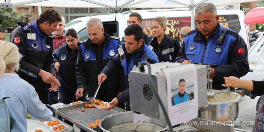 Marmaris’te vefat eden zabıta komiseri Çetin unutulmadı