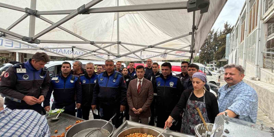 Marmaris’te vefat eden zabıta komiseri Çetin unutulmadı