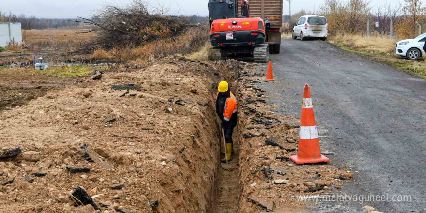 MASKİ’den Akçadağ’a 7 kİlometrelik altyapı