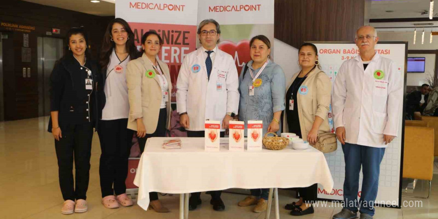 Medical Point’te organ bağışı farkındalık etkinliği