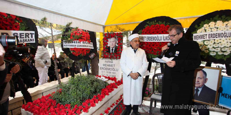 Mehmet Erdemoğlu mezarı başında anıldı