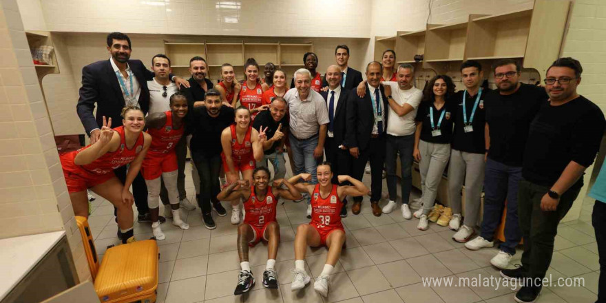 Melikgazi Kayseri Basketbol deplasmanda kazandı