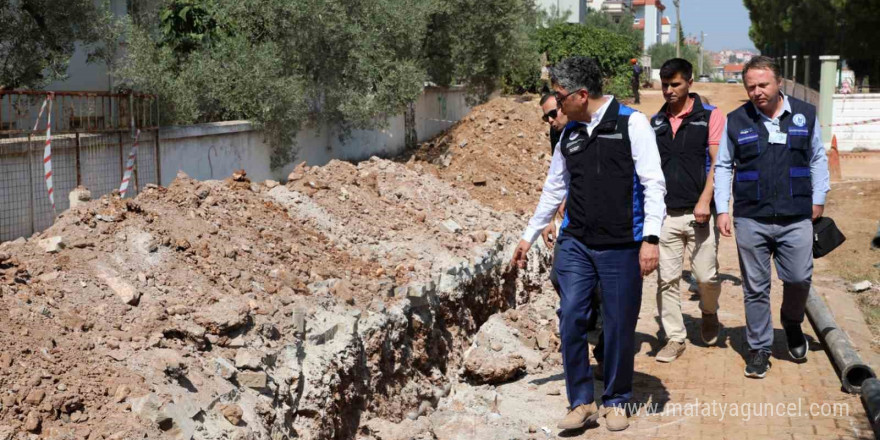 Menteşe Yeniköy ve Kötekli’nin su sorununu çözüldü