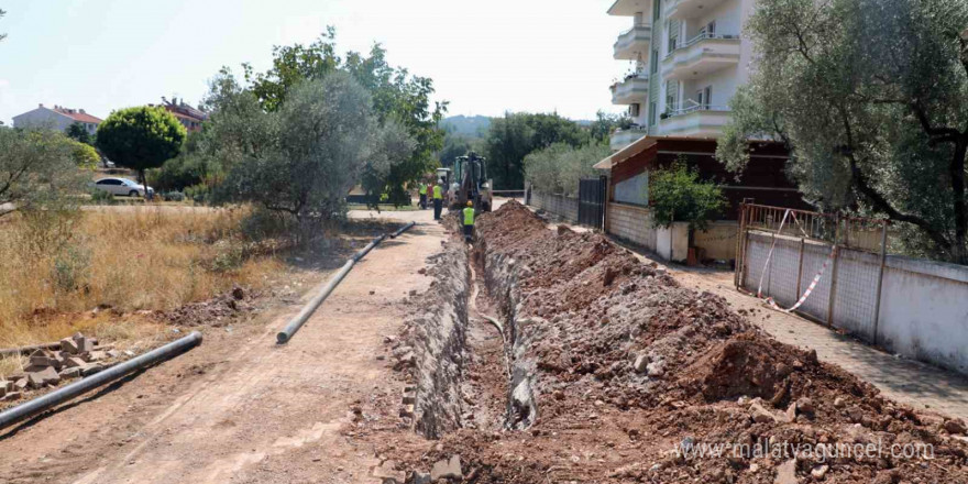 Menteşe Yeniköy ve Kötekli’nin su sorununu çözüldü