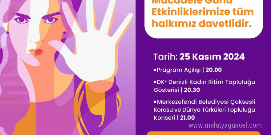 Merkezefendi Belediyesi 25 Kasım Kadına Yönelik Şiddete Karşı Mücadele Günü’nde özel etkinlik gerçekleştirecek