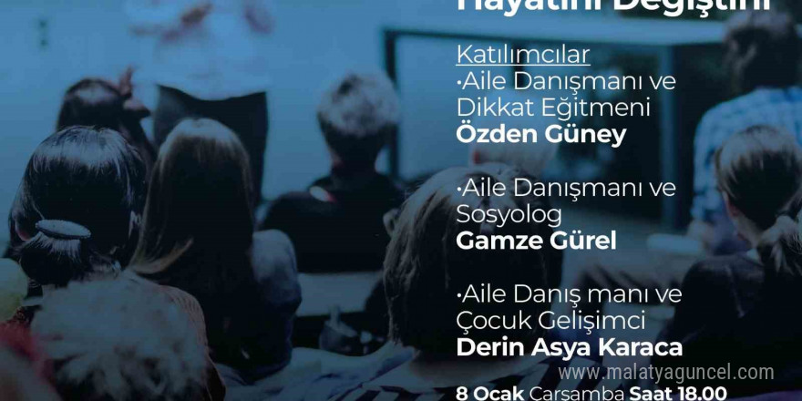 Merkezefendi Belediyesinden ‘Bazen 1 Hayatını Değiştirir’ semineri